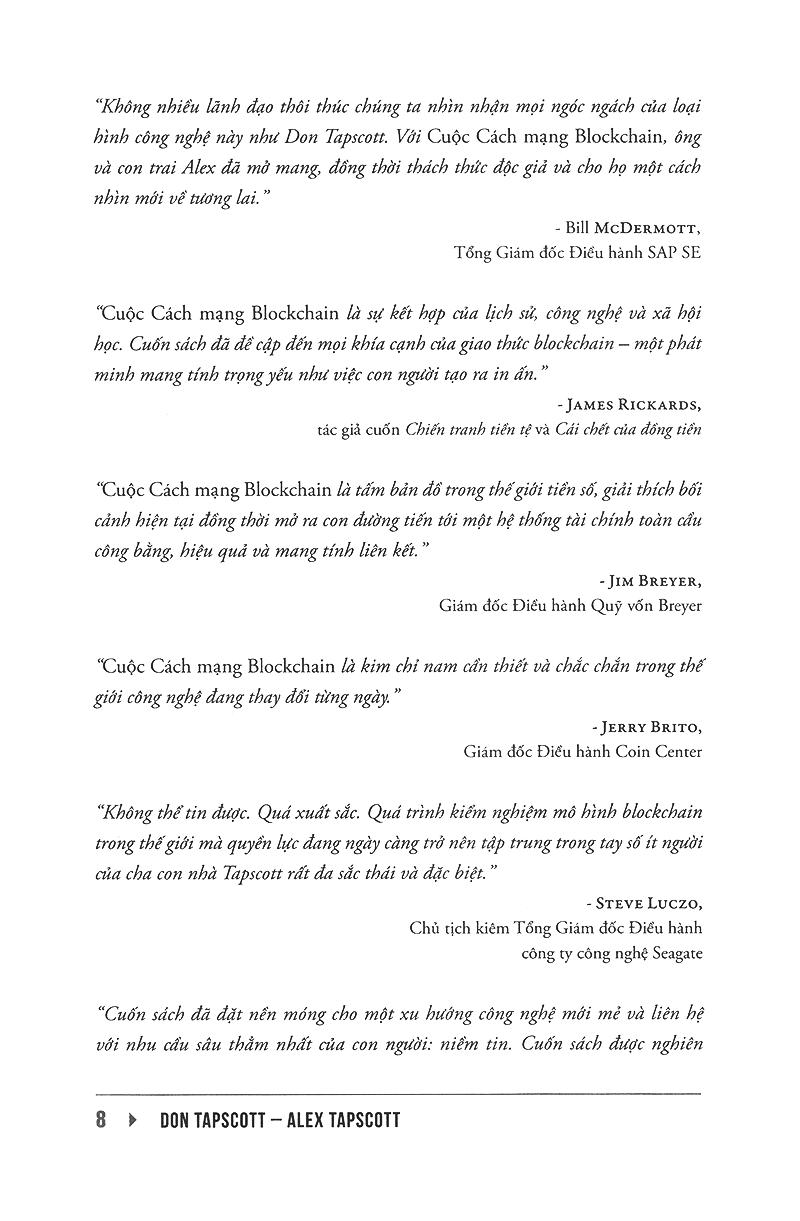Sách - Cuộc Cách Mạng Blockchain