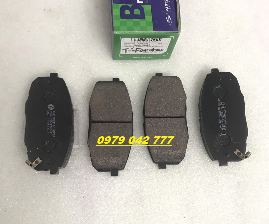 Má phanh trước Kia Forte hàng PMC Hàn Quốc
