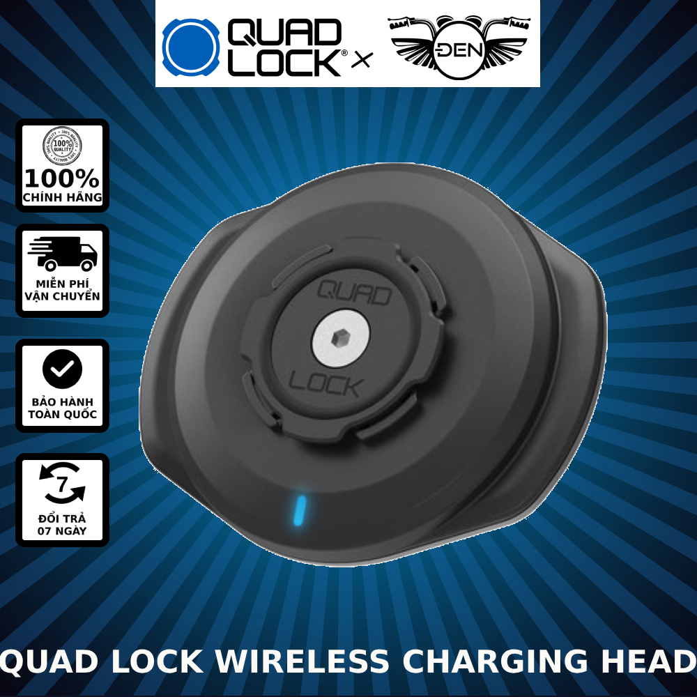 Wireless Charger quad lock wireless charging head
