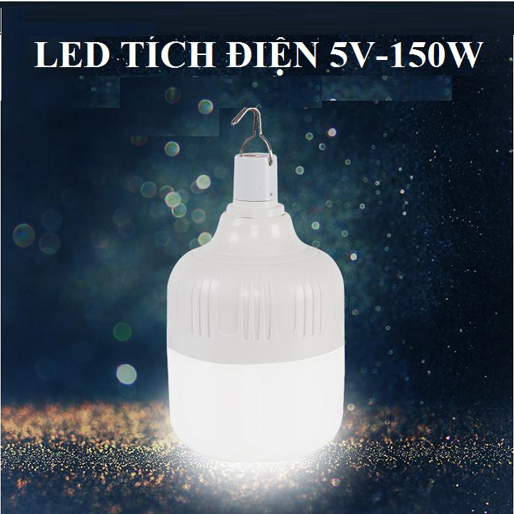 [HCM]Đèn LED tích điện 5v- từ 100w đến 200w