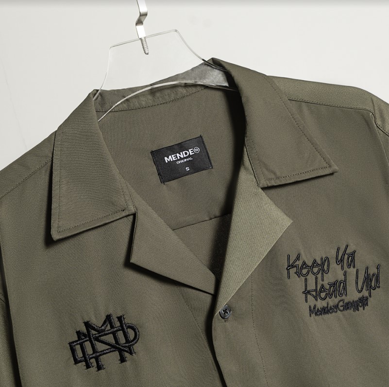Gangsta Shirt - Áo sơ mi nam tay ngắn 6 màu basic