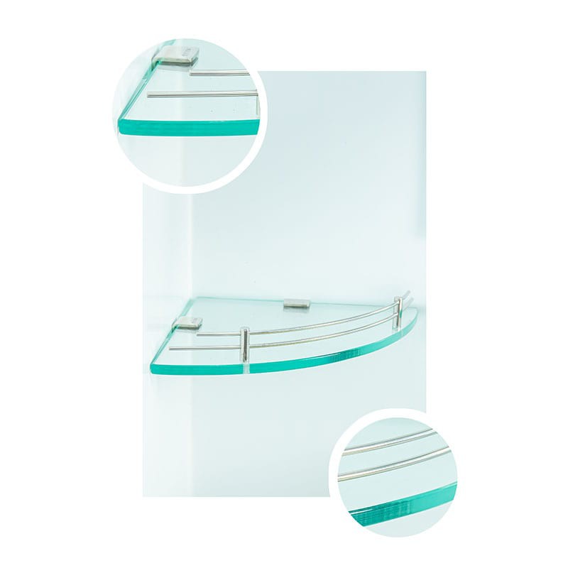 Kệ kính góc Kibath, KB-307
