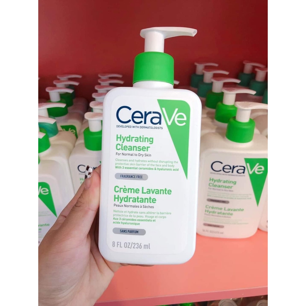 [HÀNG CHÍNH HÃNG] Sữa rửa mặt Cerave nội địa Pháp