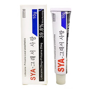 [Set 2 tip] Kem Tê Sya phun xăm Môi mày mí mắt 10g