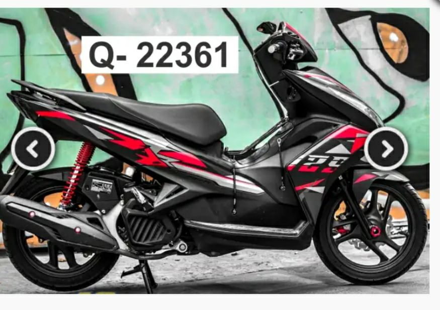 [HCM]Tem xe Airblade 2013- 2014  tem rới cao cấp dán xe đen