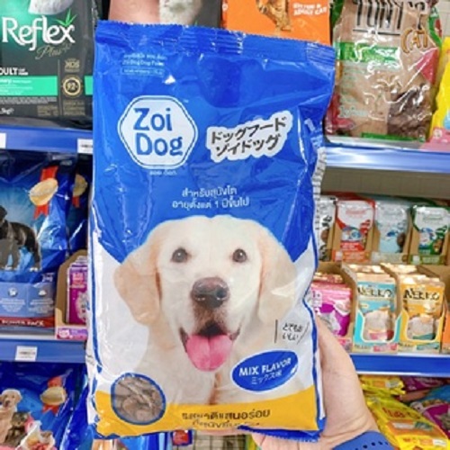 (Gói 1kg) Thức ăn chó zoi dog dành cho chó Thailand - Chó trên 1 năm tuổi (Hoặc chó trên 10kg)