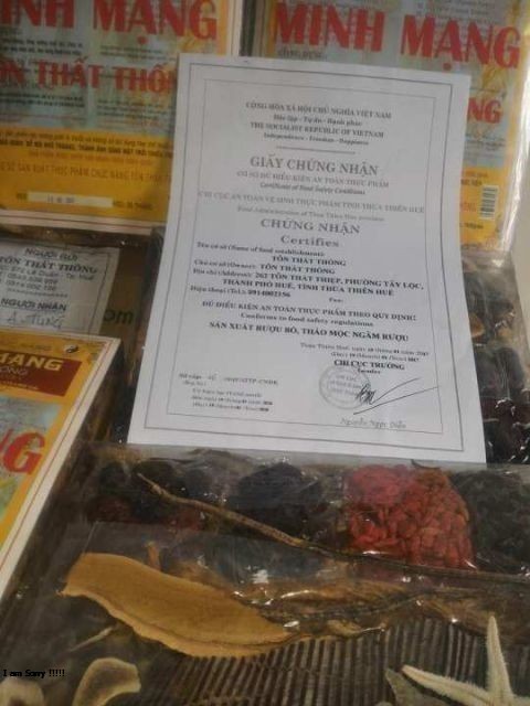 Minh Mạng Thang huế chính gốc ( Tôn Thất Thống chính hãng ) MIỄN SHIP