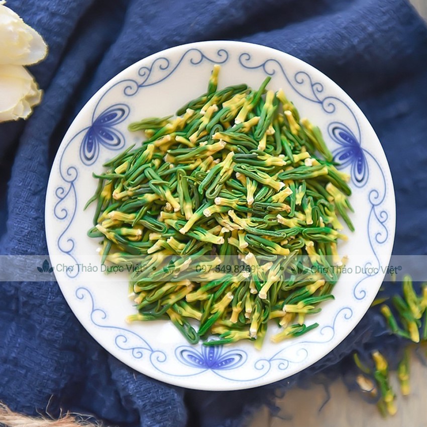 Trà tâm sen khô 100g, tim sen sao thơm, trà tâm sen, không lẫn tạp chất - Chợ Thảo Dược Việt