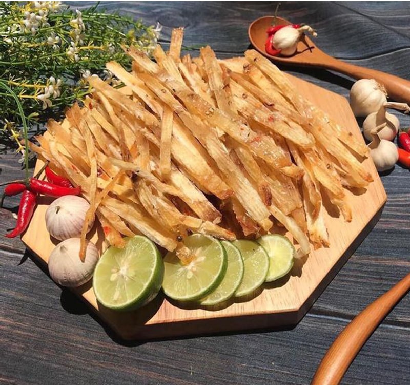 (ĂN LÀ GHIỀN) 200g CÁ THIỀU QUE