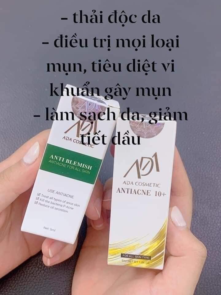 Bộ Đôi Serum mụn ANTI BLEMISH-ANTI ACNE 10+, Care 10+ ADA Group
