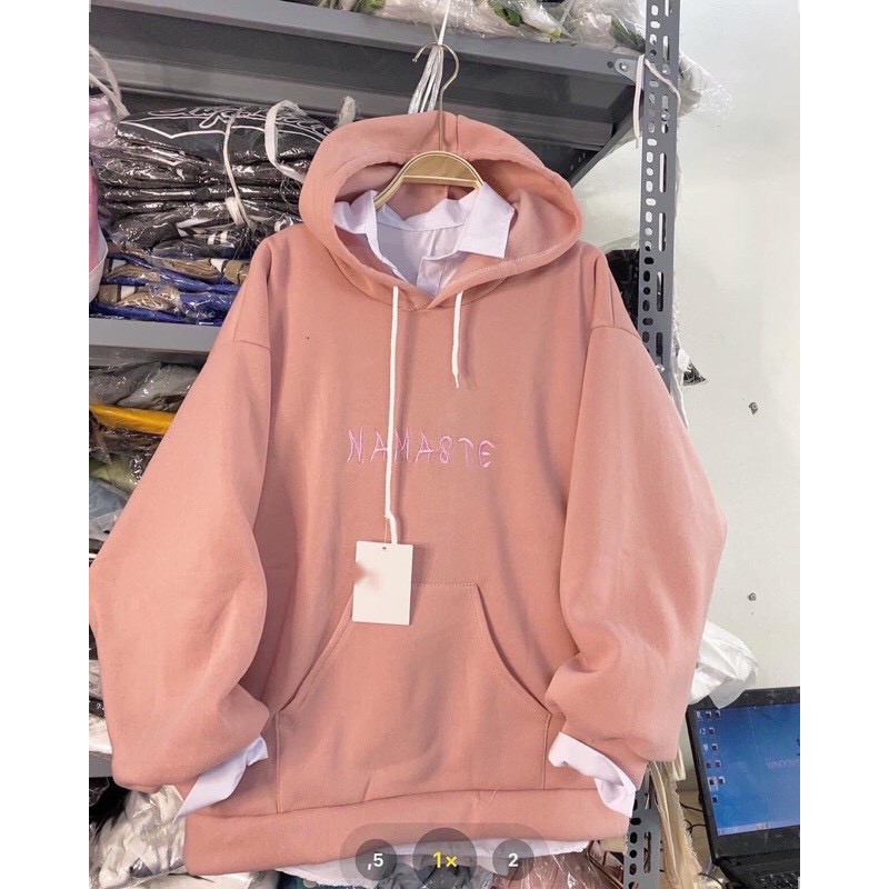 Áo hoodie NAMASTE