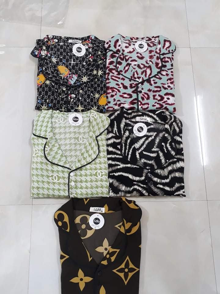 Bộ lụa Pyjama Mango cánh dơi cao cấp freesize