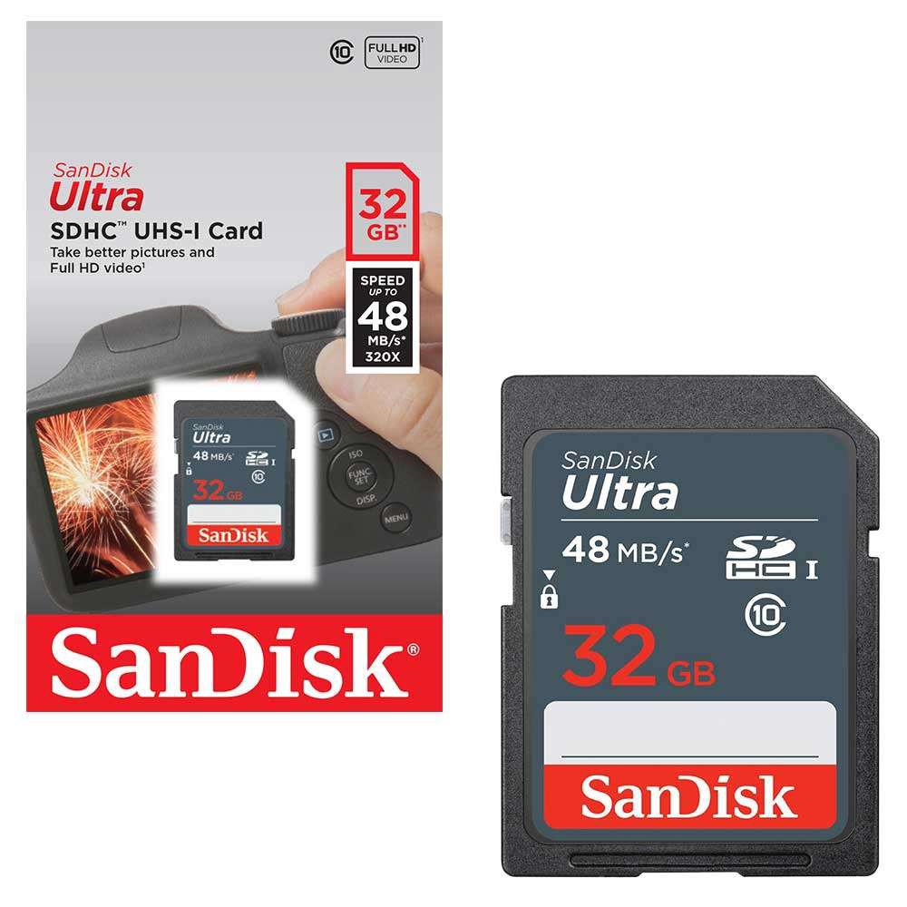 Thẻ nhớ SanDisk SDHC Ultra 32GB Class 10 48mb/s