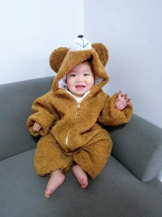 [loại1]BODY GẤU LÔNG ẤM ÁP CHO BÉ YÊU(6-18KG)