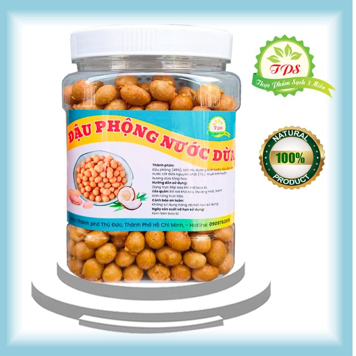 500g 300G đậu phộng da cá sấy nước cốt dừa thơm ngon