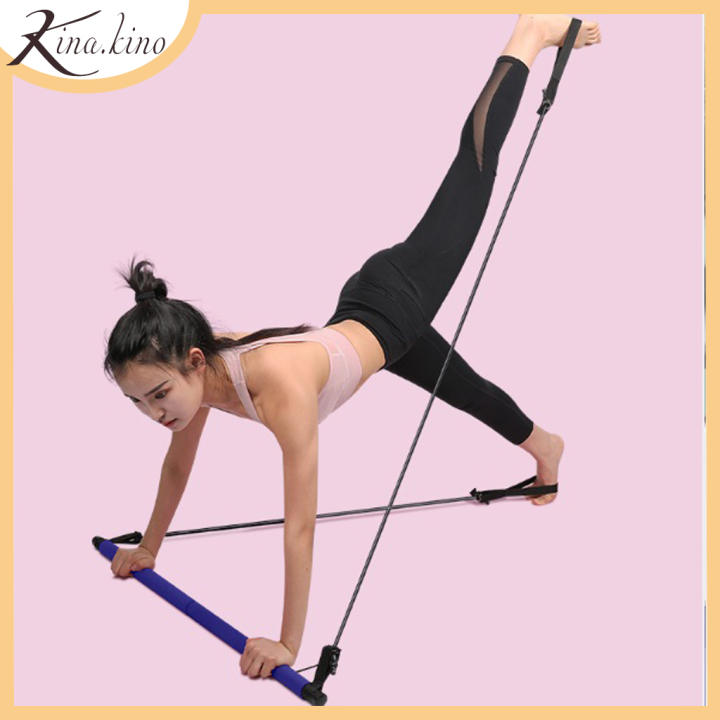 Dụng cụ tập Gym pilates có dây kháng lực, dụng cụ thể thao tập toàn thân đa năng cao cấp – Kinakino