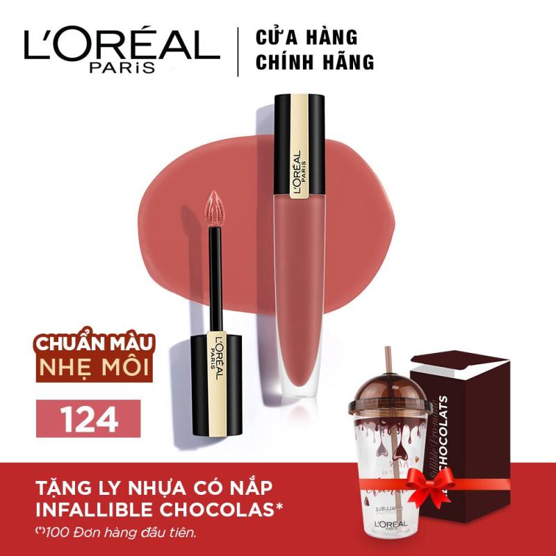 Son kem lì nhẹ môi cao cấp Rouge Signature L’Oréal Paris 7ml