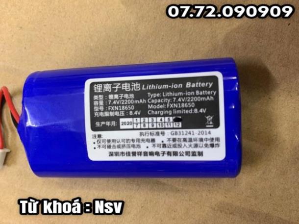 Nsv Phụ kiện loa kéo DAILE S8 . Sạc Micro PIN.