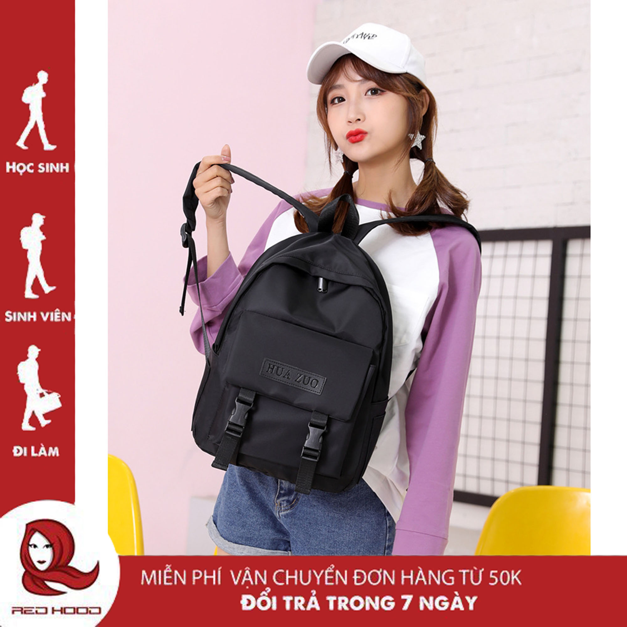 Balo Ulzzang Hàn Quốc Balo Thời Trang Cá Tính