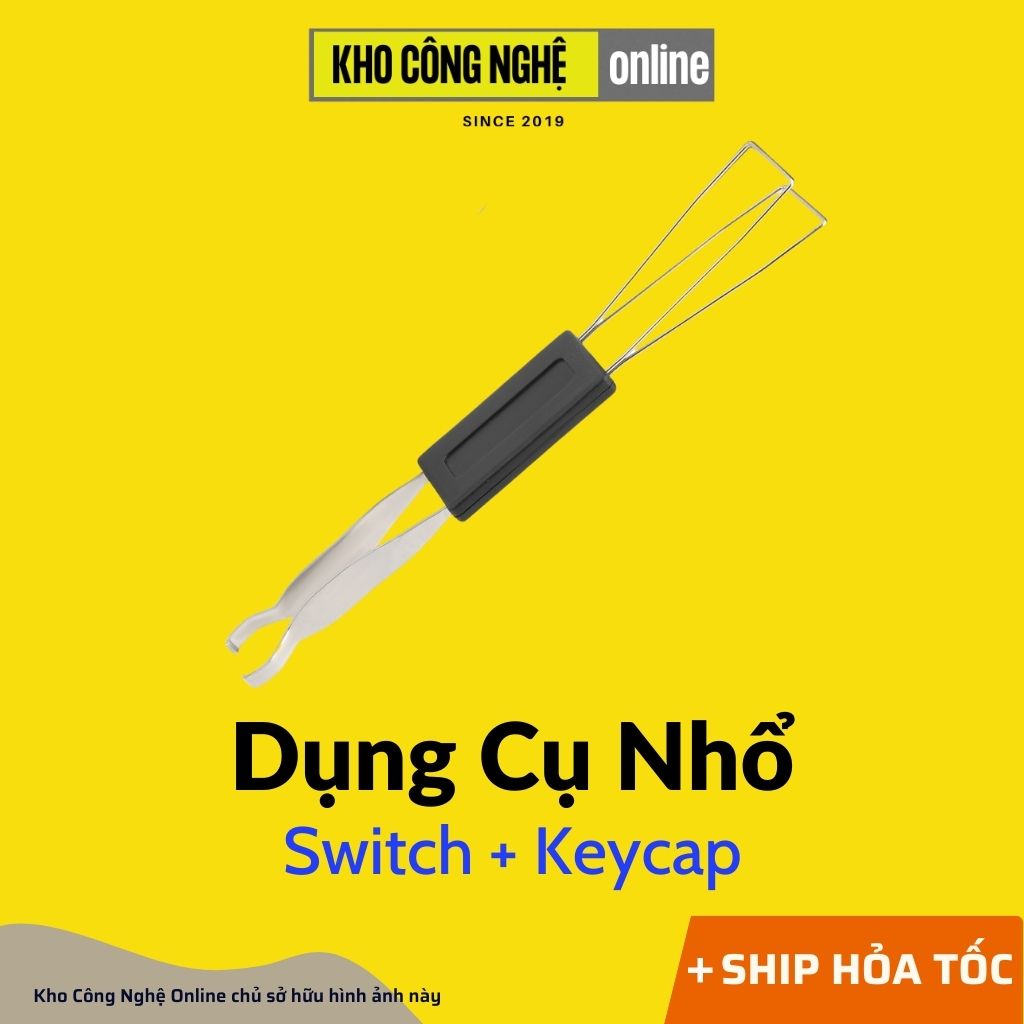 Dụng cụ nhổ switch, nhổ keycap dùng cho bàn phím cơ - Switch Puller và Keycap Puller