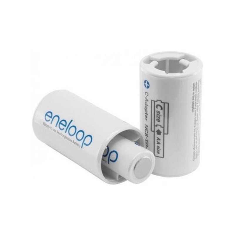 [ Chính hãng ] Áo pin eneloop chuyển đổi pin tiểu AA thành pin trung C ( Adapter pin AA to C )