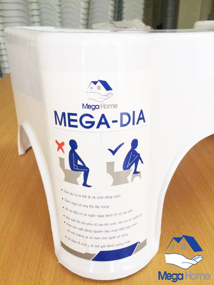 [HCM]Ghế Kê Chân Toilet Mega – Dia