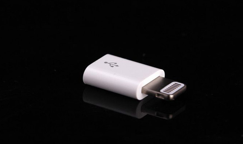 Đầu chuyển đổi từ Micro USB sang Lightning dùng cho Iphone Ipad Ipod