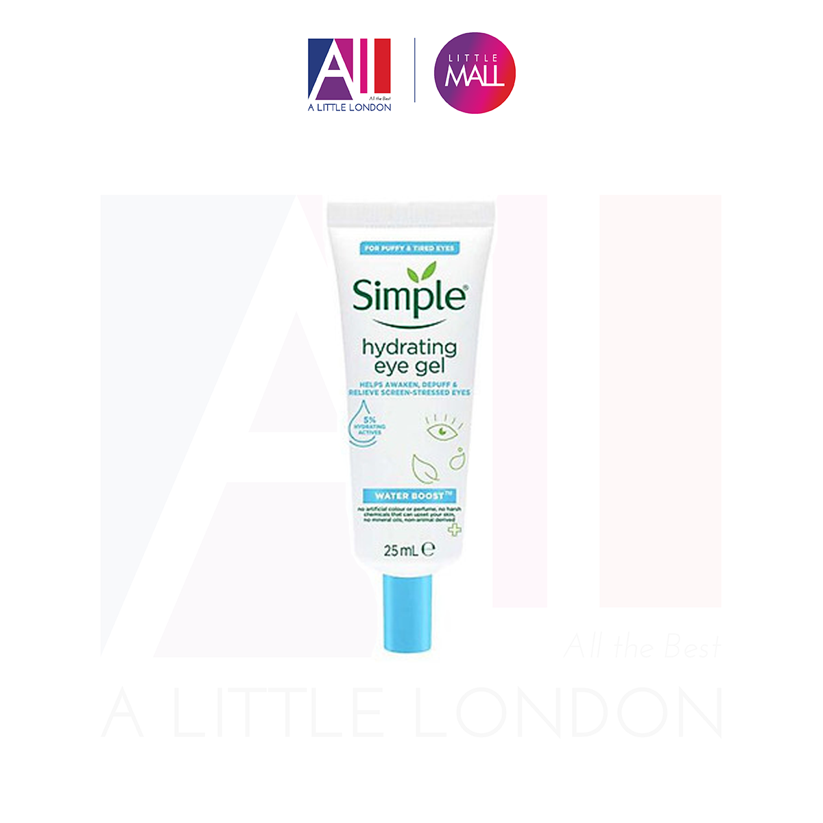Kem mắt Simple Water Boost Hydrating Eye Gel 25ml (Bill Anh)