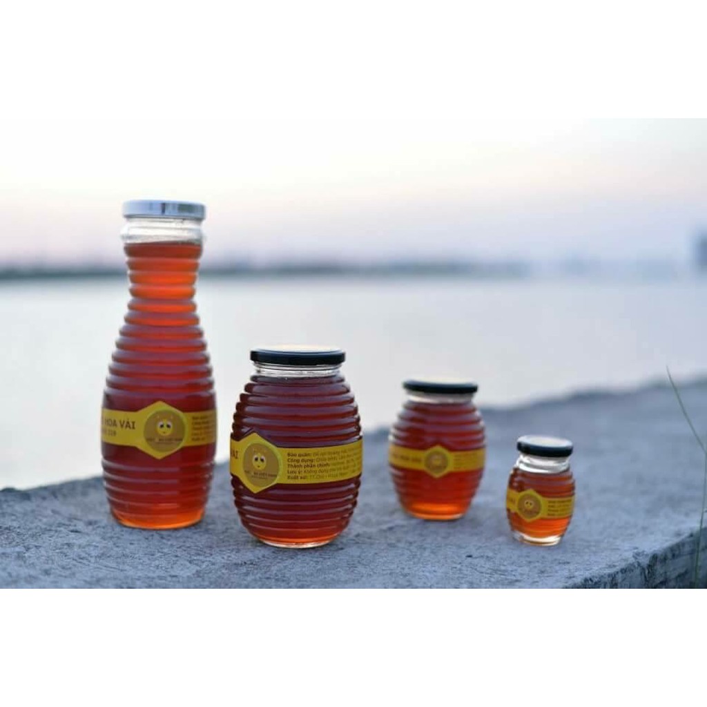 Hũ thủy tinh đựng mật ong 350ml