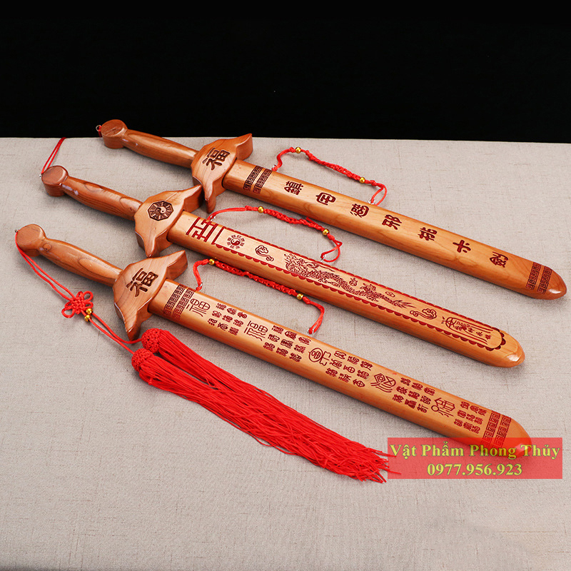 Kiếm Gỗ Đào - Kiếm Thất Tinh Phong Thuỷ