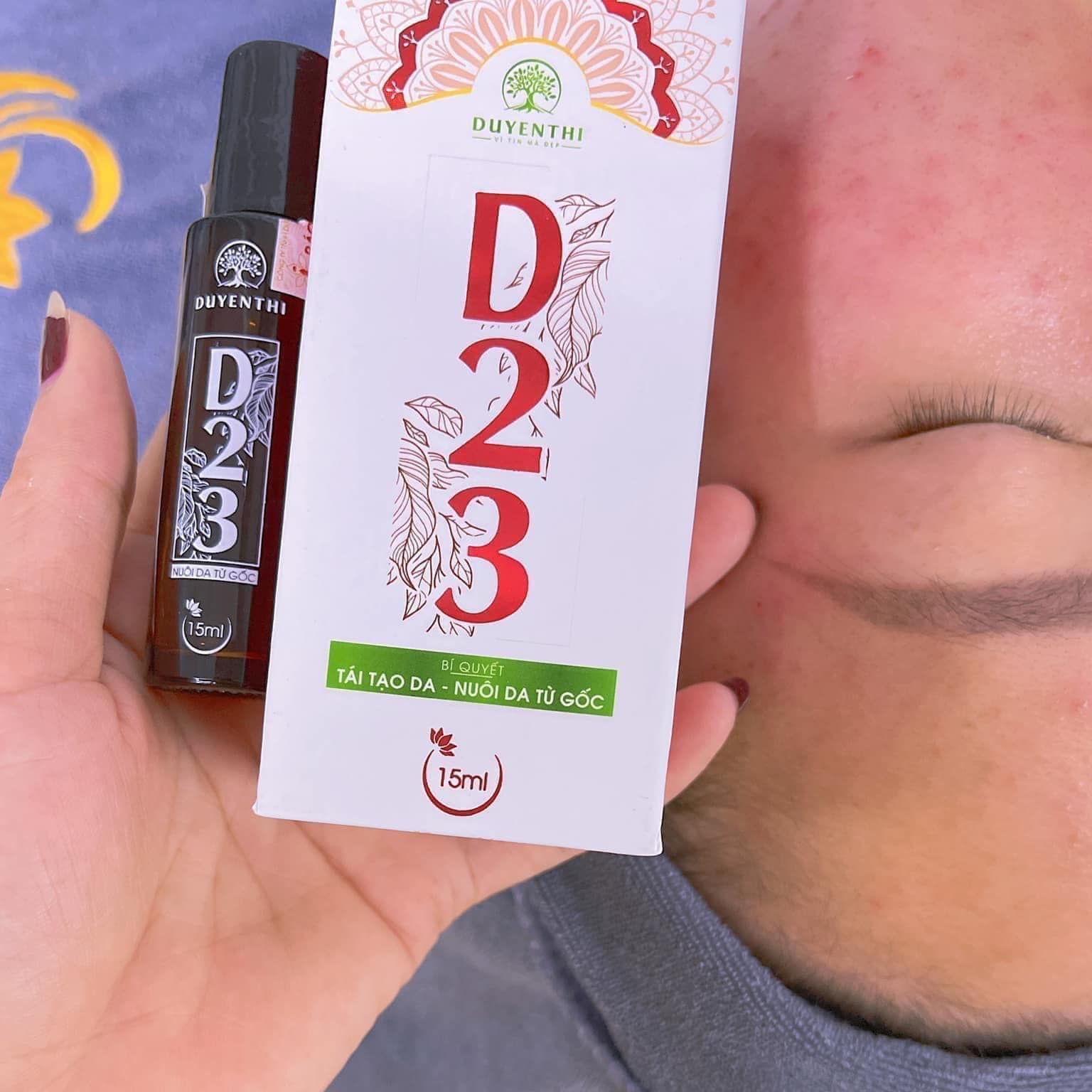 Tái Tạo Da D23 Duyên Thị Bách Y Sâm 15ML Mới