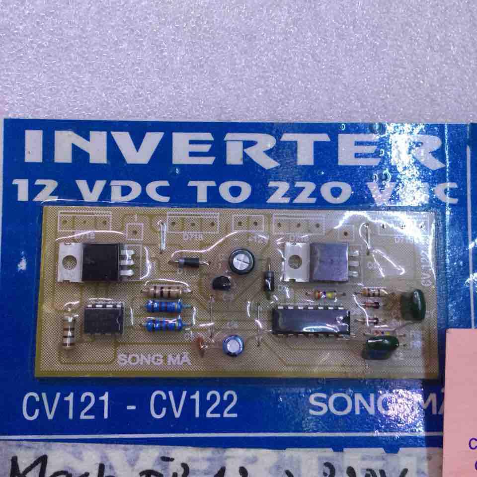 Mạch từ 12>220 v