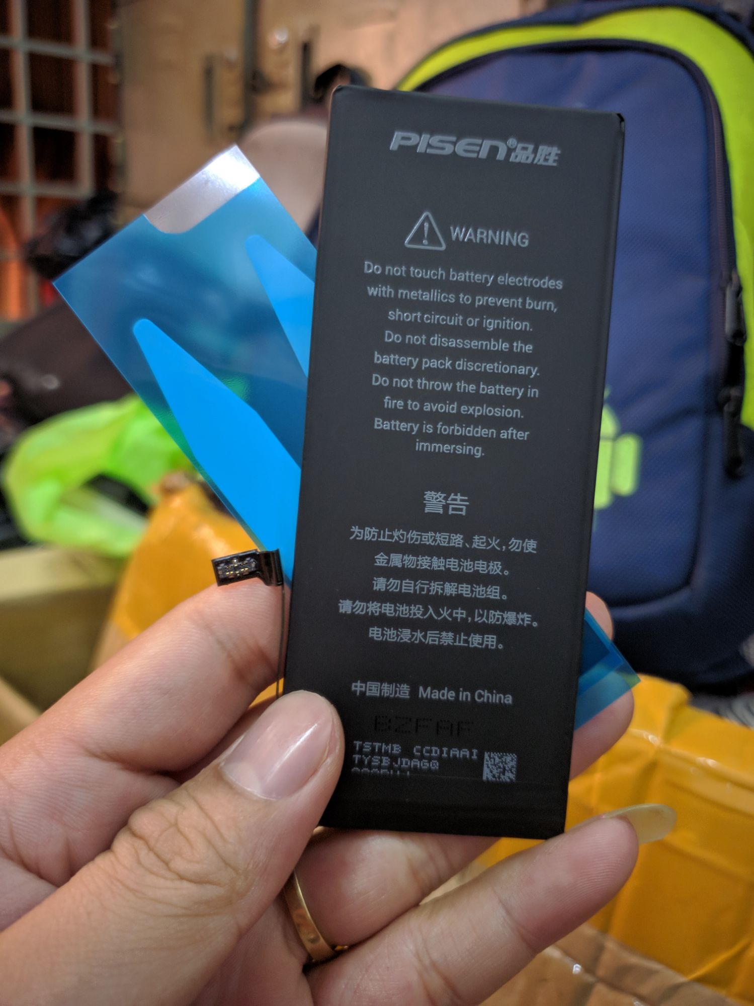 Pin ip 6Plus Pisen dung lượng 2915mAh