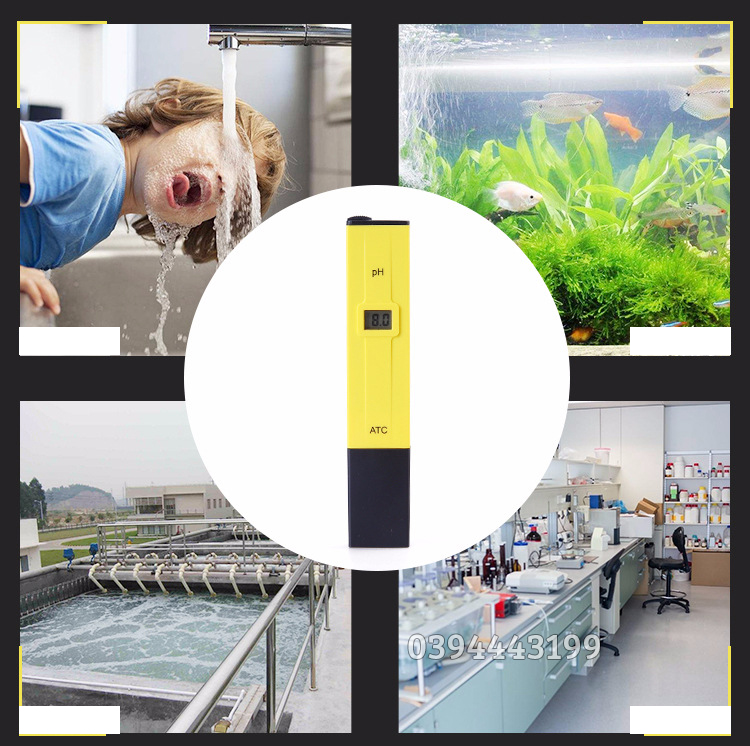 (Bảo Hành 1 Tháng) Bút đo độ PH ATC - Đo nước, bể cá, thủy canh aquaponic