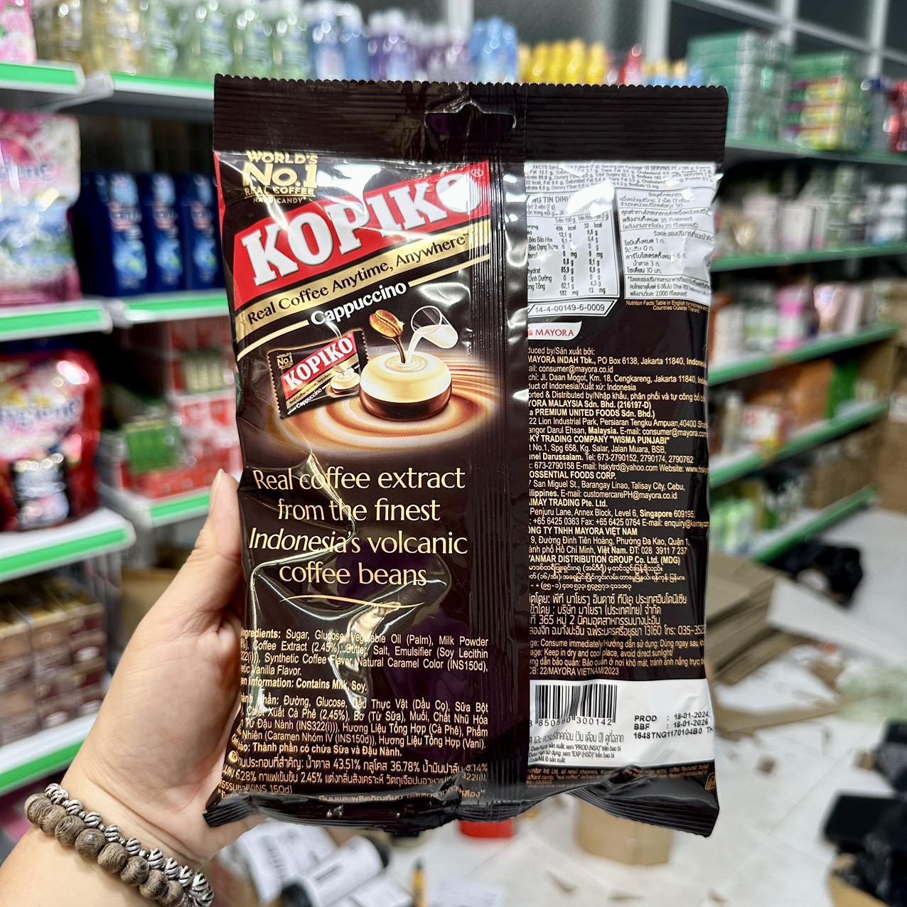 Kopiko Macchiato 3in1 Milk Coffee