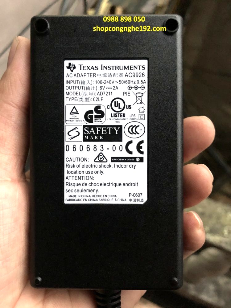 Adapter 6vdc 2a
