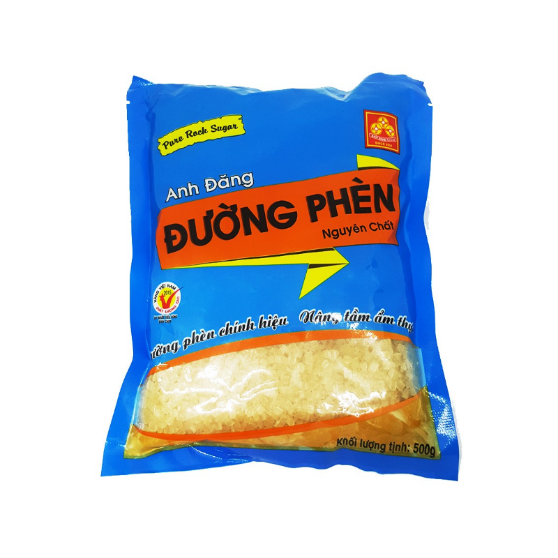 Đường Phèn Hạt Nguyên Chất 500G