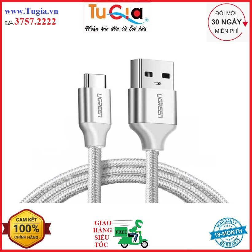 Cáp USB Type C sang USB 2.0 dài 1m UGREEN 60121 - Hàng chính hãng