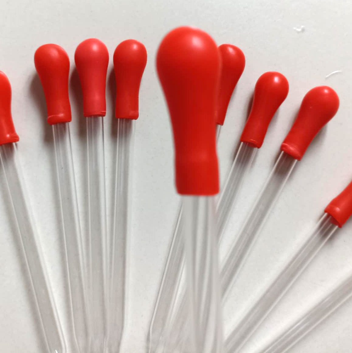 [combo 10 bộ] Pipet thủy tinh - Ống hút quả bóp cao su loại đẹp