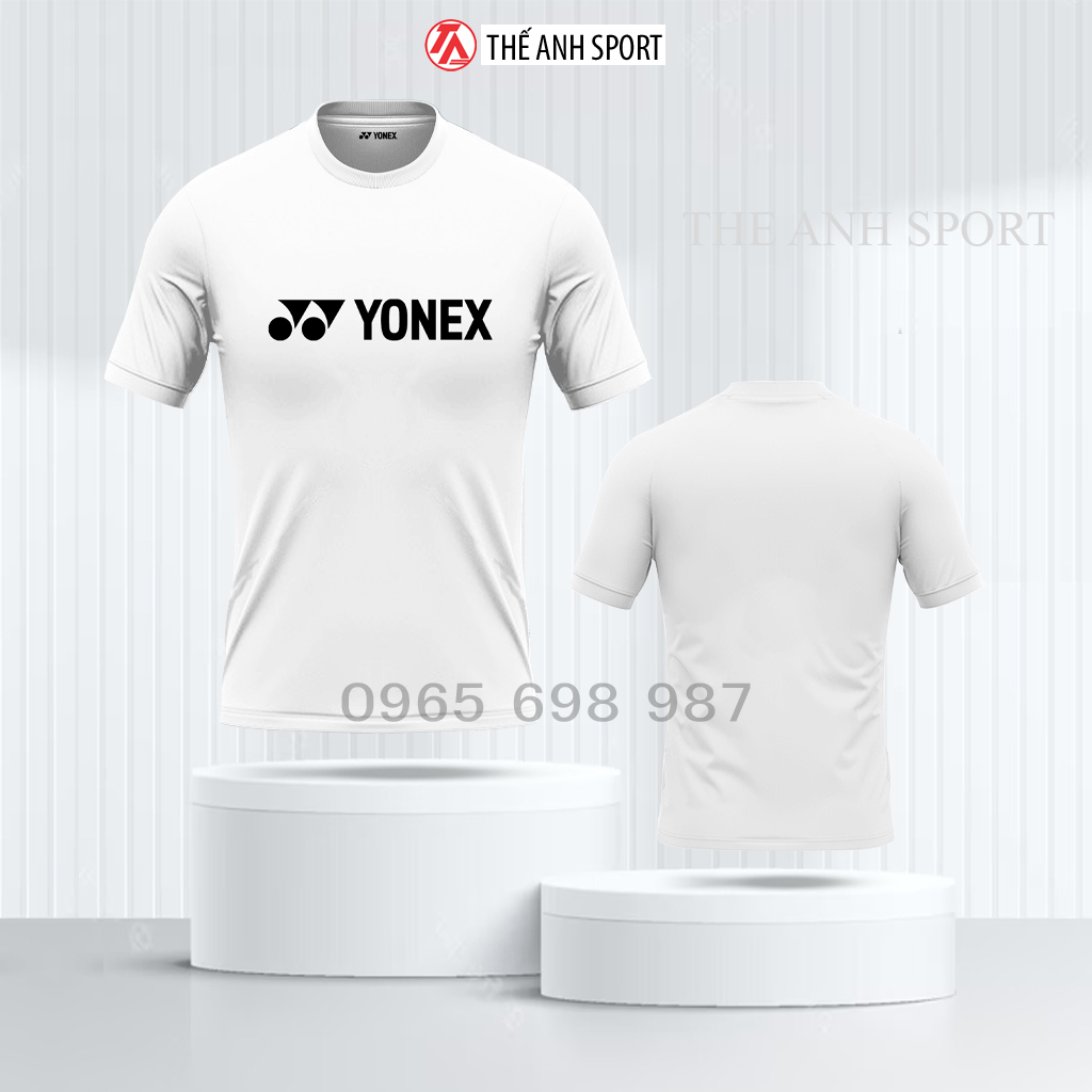 Áo cầu lông training, áo Yonex tập luyện và thi đấu chuyên nghiệp size S M L XL XXL