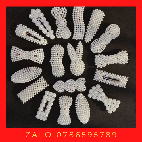 Set 20 kẹp tóc Ngọc trai