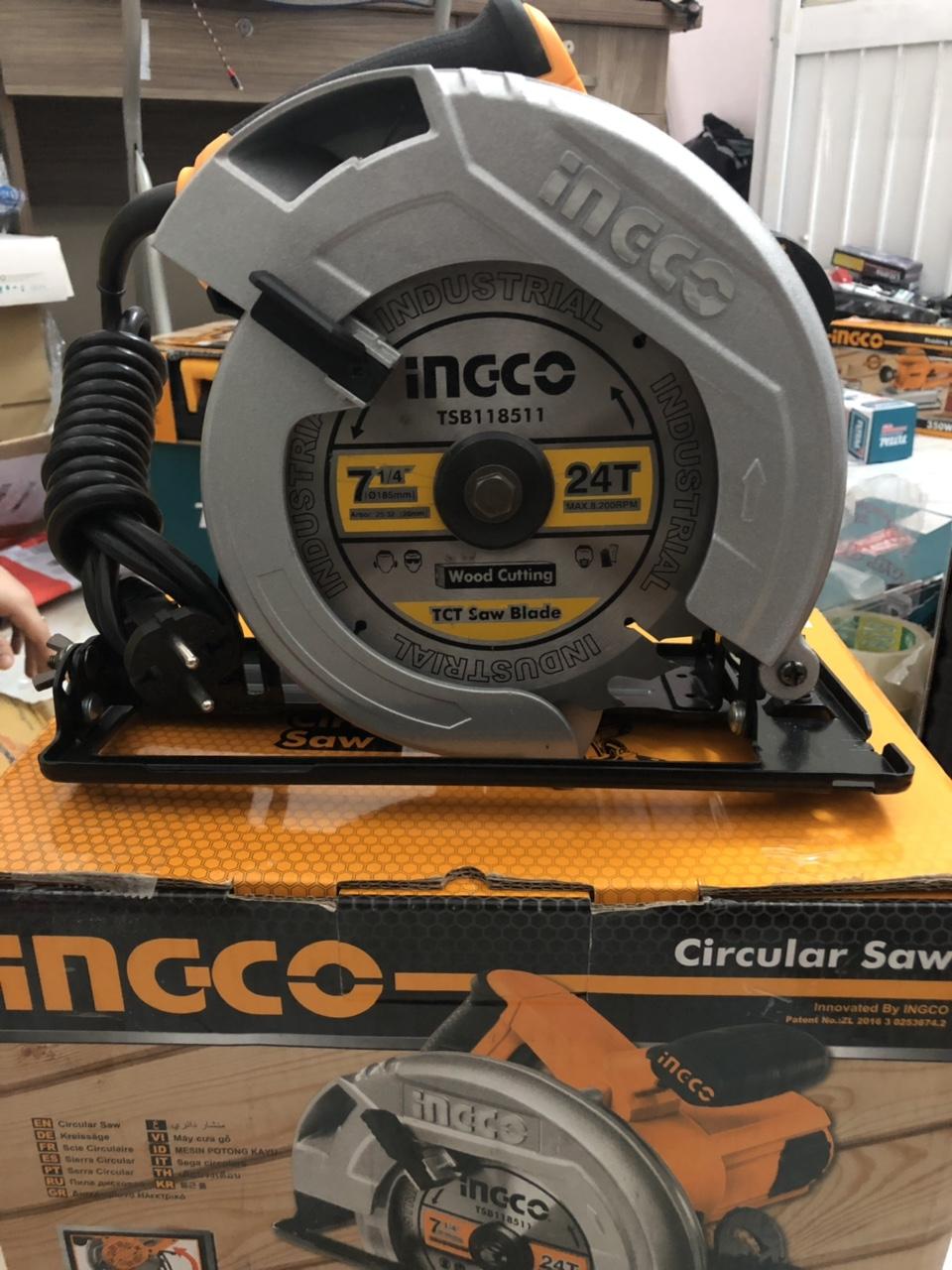 1600W/185mm Máy cưa đĩa tròn Ingco CS18568
