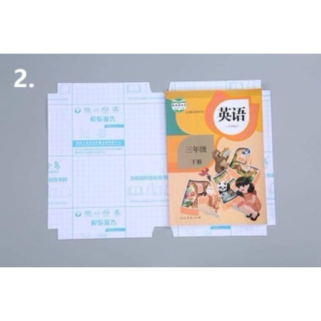 Combo 10 Decal Bọc Sách Vở