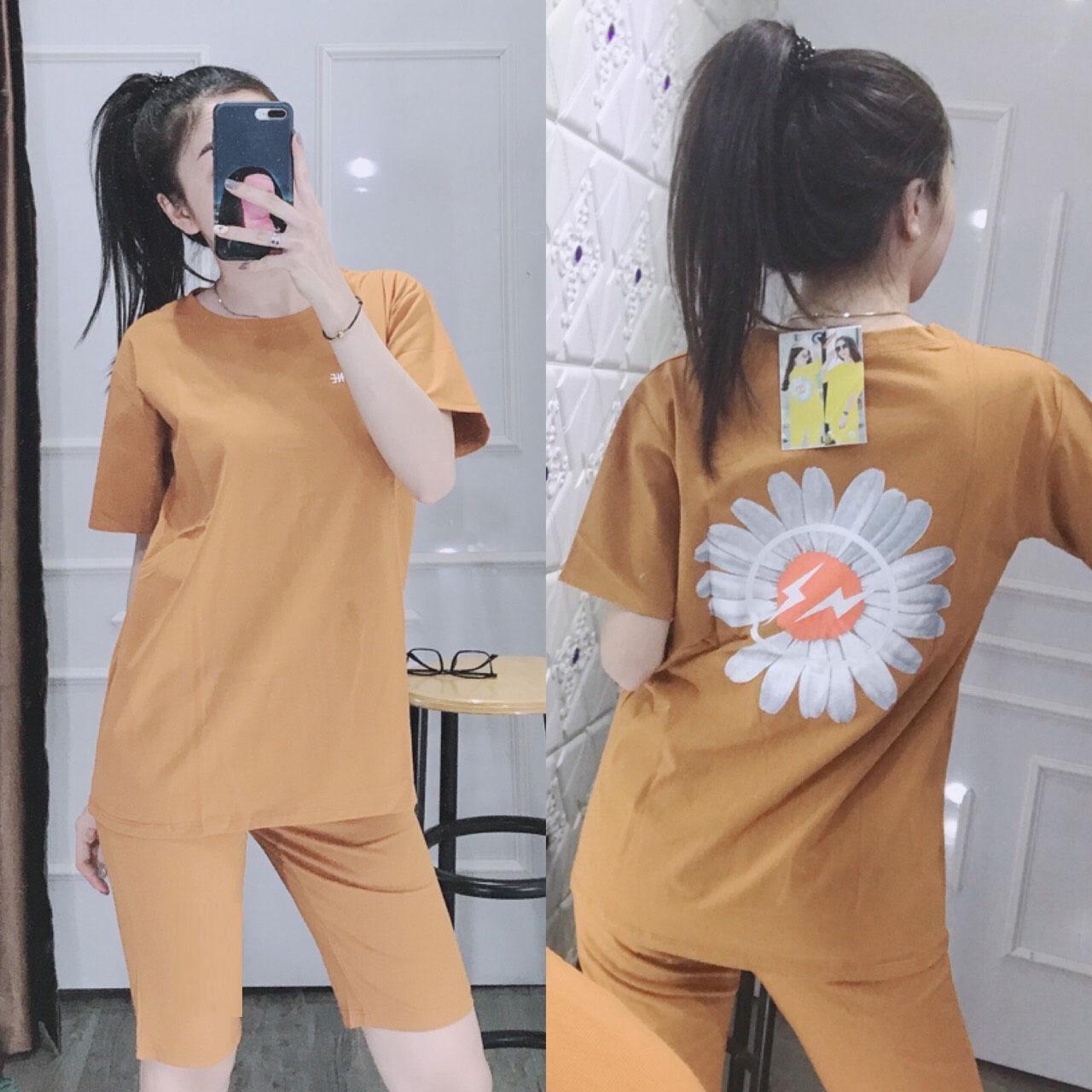 [HCM]Đồ bộ thun cotton mặc nhà dễ thương