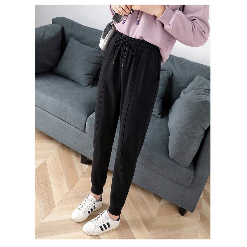 Quần Jogger Nỉ Da Cá - XƯỞNG MAY LOAN ĐỨC MS265
