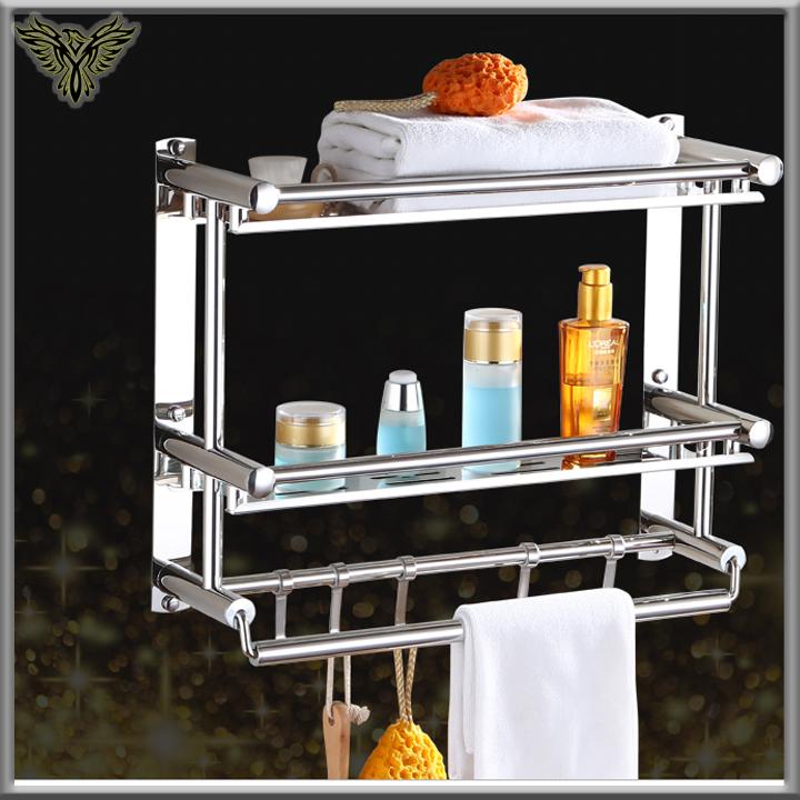 Kệ nhà tắm inox 40cm
