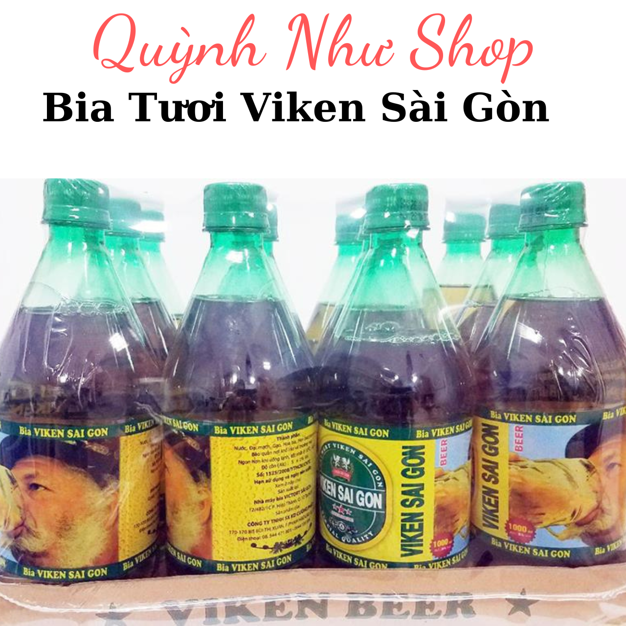 Bia tưoi Viken Sài Gòn