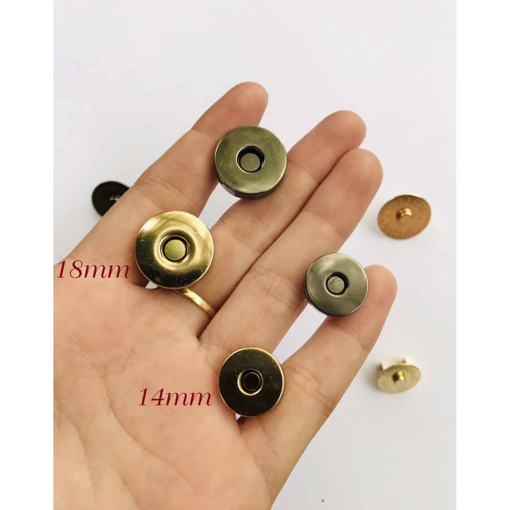 Nút hít nam châm gài Nút hít chuyên dụng cho túi ví... - Tiệm nhà Lam