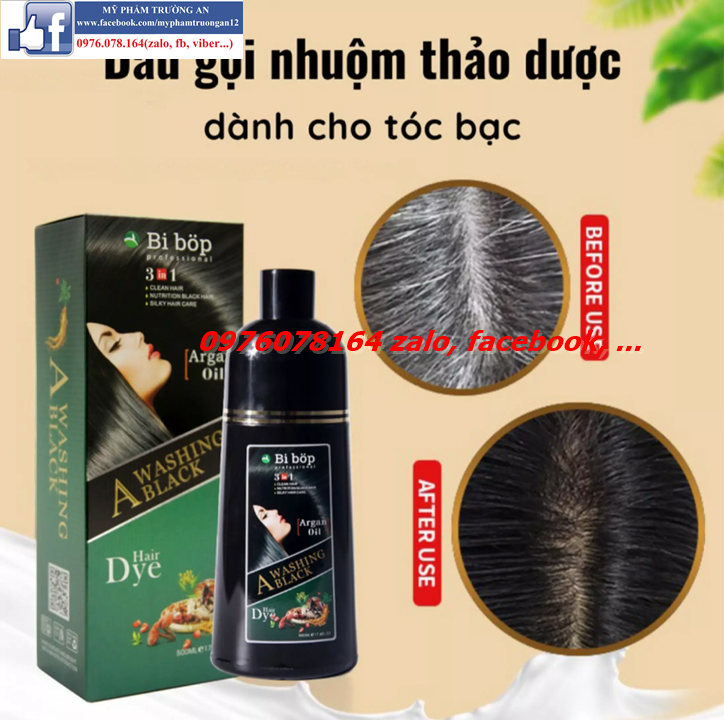 Gội Là Đen Bibop Nhật Bản 500ml