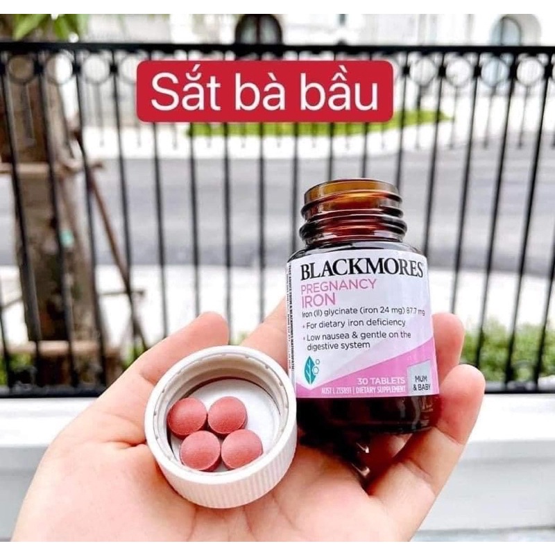 Sắt Blackmores cho mẹ bầu 30 viên